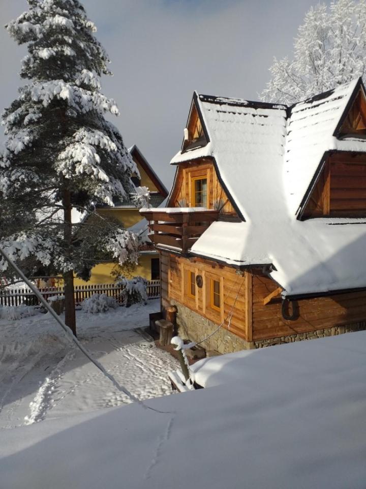 Goralski Domek Z Kominkiem - Highlander Wooden House Murzasichle Buitenkant foto